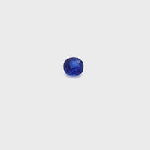 Load and play video in Gallery viewer, Blue Sapphire - 1.4cts/ Cushion
