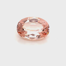 Load and play video in Gallery viewer, Peach Morganite-20.25cts/Oval

