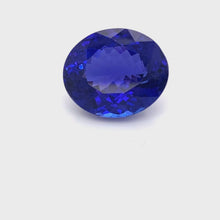 Load and play video in Gallery viewer, Tanzanite - 17.27cts/ Oval
