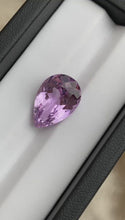 Load and play video in Gallery viewer, Kunzite - 12.43Cts/ Pear
