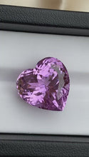 Load and play video in Gallery viewer, Kunzite - 21.82Cts/ Heart
